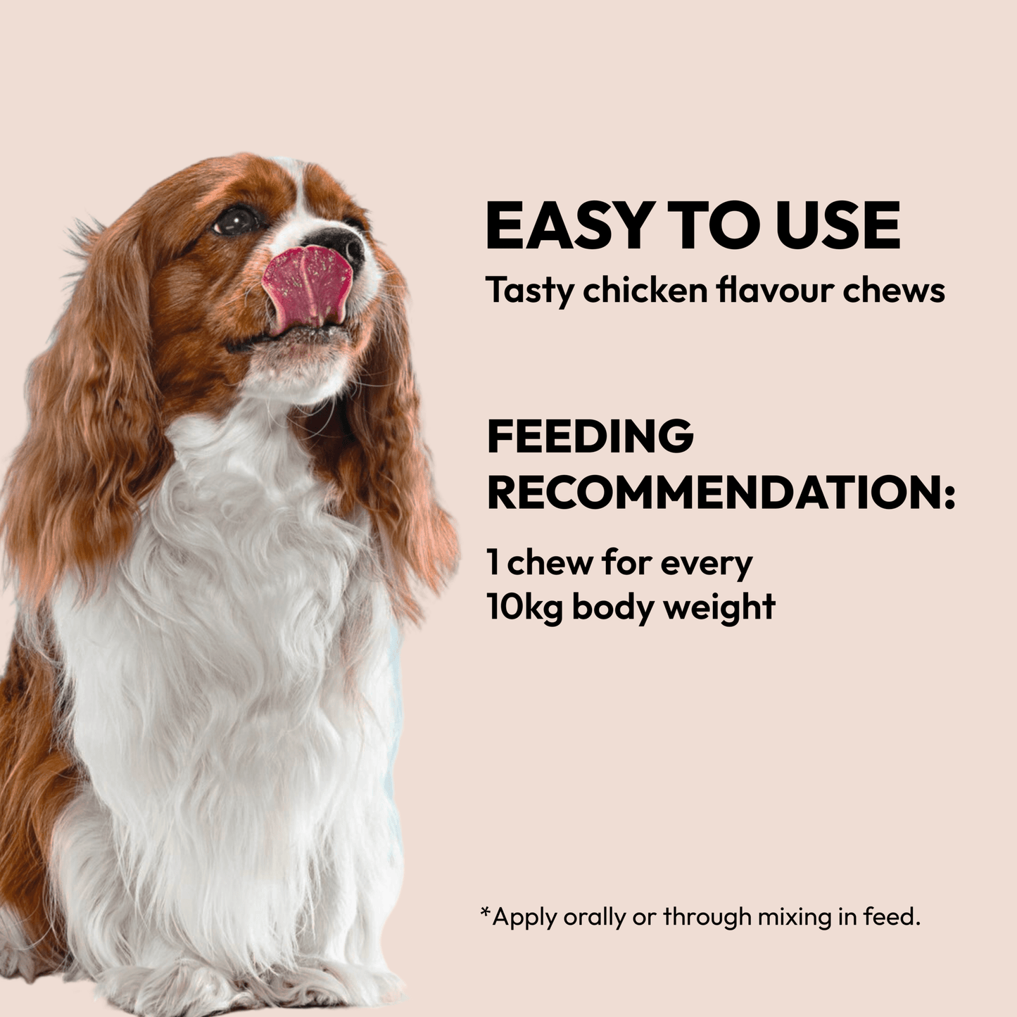 Strong Joints & Bones Chews Usage