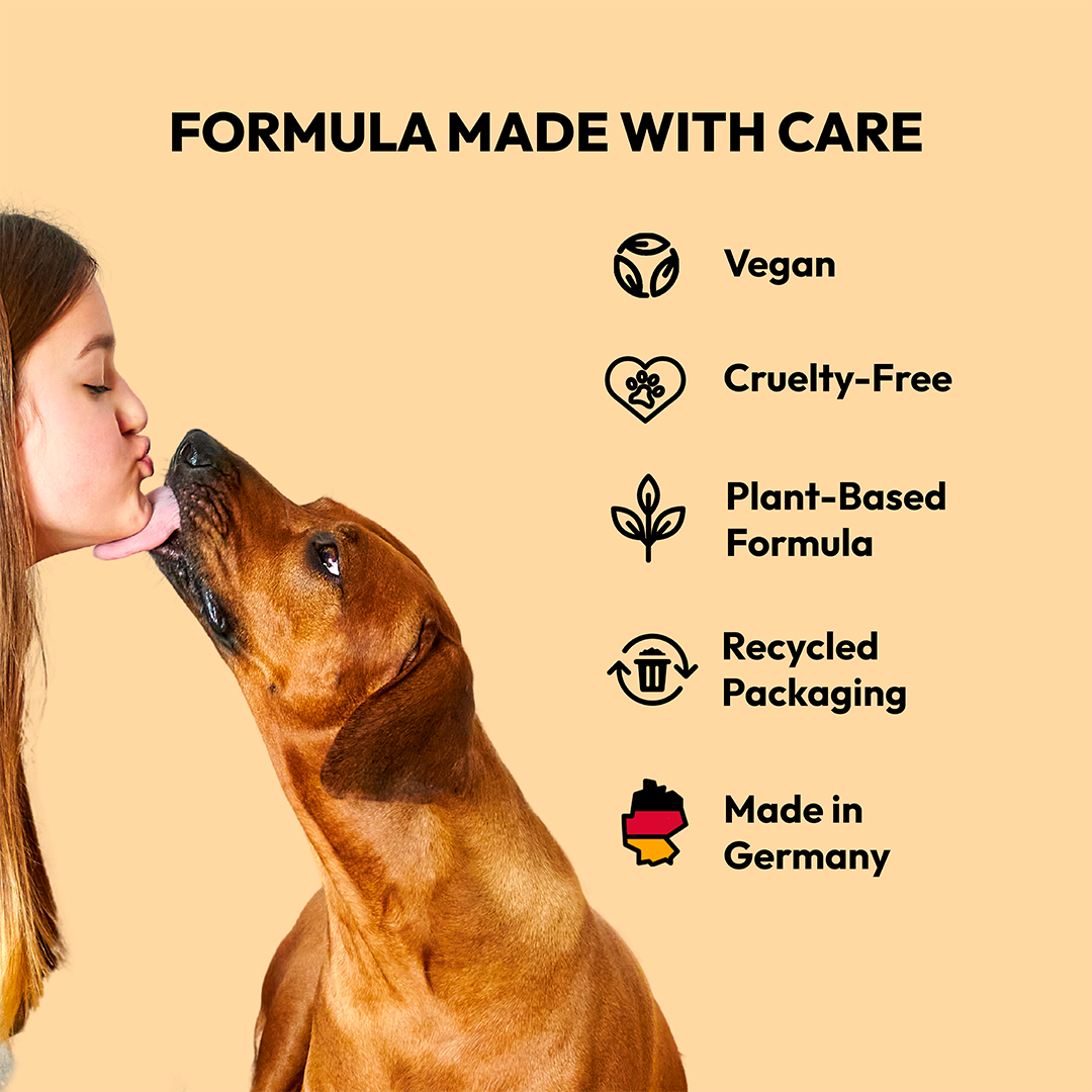 Oatmeal dog shampoo for sensitive skin